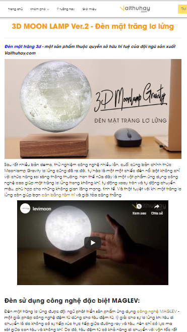 Mẹo thiết kế website chuyên nghiệp và tuyệt đẹp khi bạn có ít sản phẩm Mẹo thiết kế website chuyên nghiệp và tuyệt đẹp khi bạn có ít sản phẩm